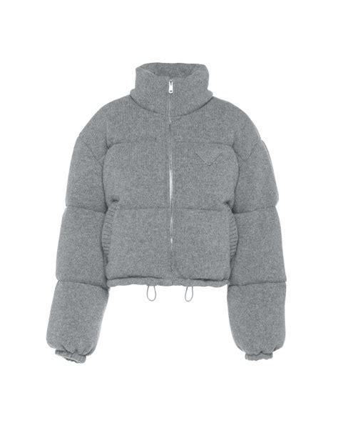 prada reversible down jacket|prada cashmere puffer jacket.